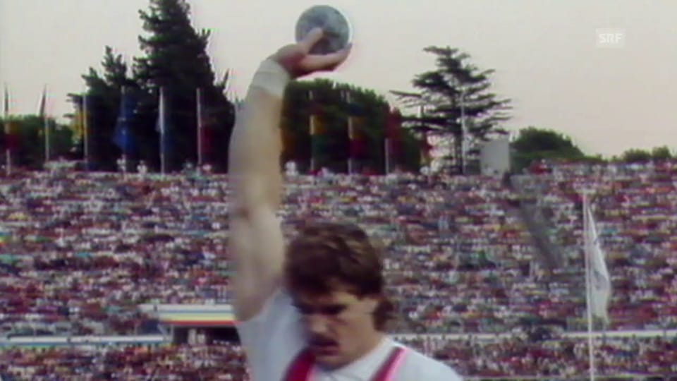 Archiv: Als Günthör die 1. Schweizer WM-Medaille holte