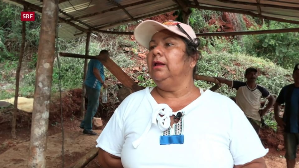 Patricia Salamanca ist die Besitzerin einer der Goldminen südlich des Orinoco-Flusses