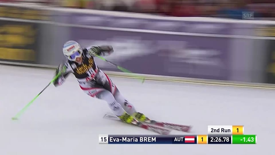 2. Lauf Eva-Maria Brem («sportlive», 6.3.14)