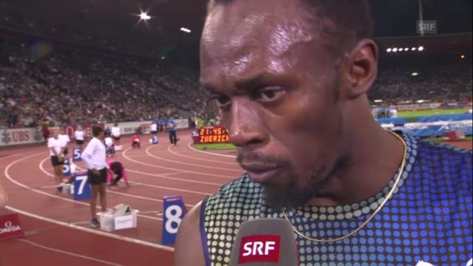 Usain Bolt im Interview («sportlive»)