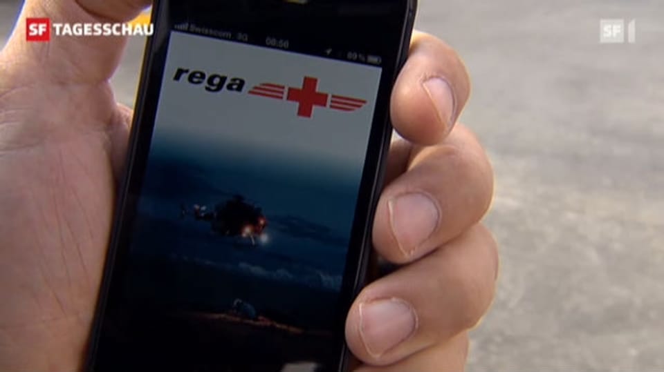 Rega-App soll auch im Funkloch helfen