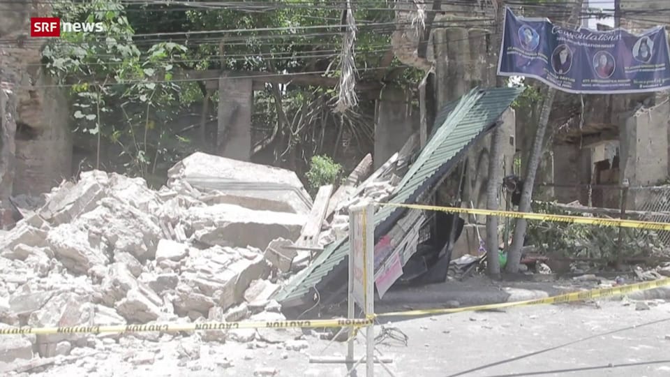Erdbeben erschüttert die Philippinen