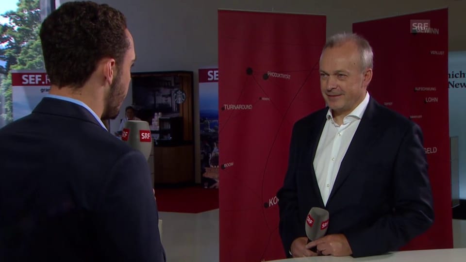 Noah Zygmont interviewt Swisscom-Chef Urs Schäppi