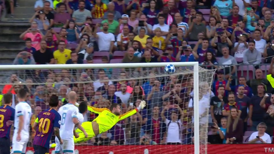 Messi zirkelt zum kursweisenden 1:0 für Barcelona