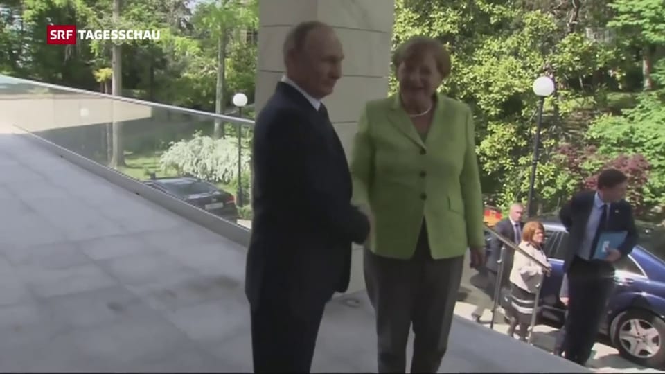 Merkel trifft Putin