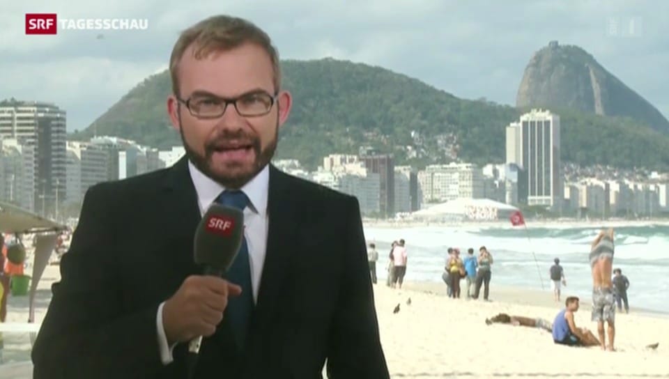 SRF-Korrespondent Erwin Schmid in Rio de Janeiro