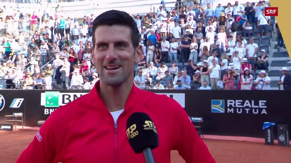 Djokovic: «Roland Garros könnte zu keinem besseren Zeitpunkt kommen» (engl./Video: SNTV)