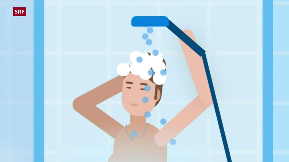 Mit effizientem Duschen kann viel Geld gespart werden