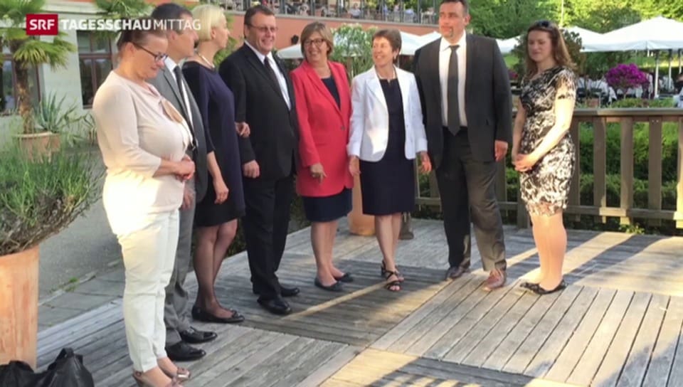 EU-Parlamentarier besuchen die Schweiz