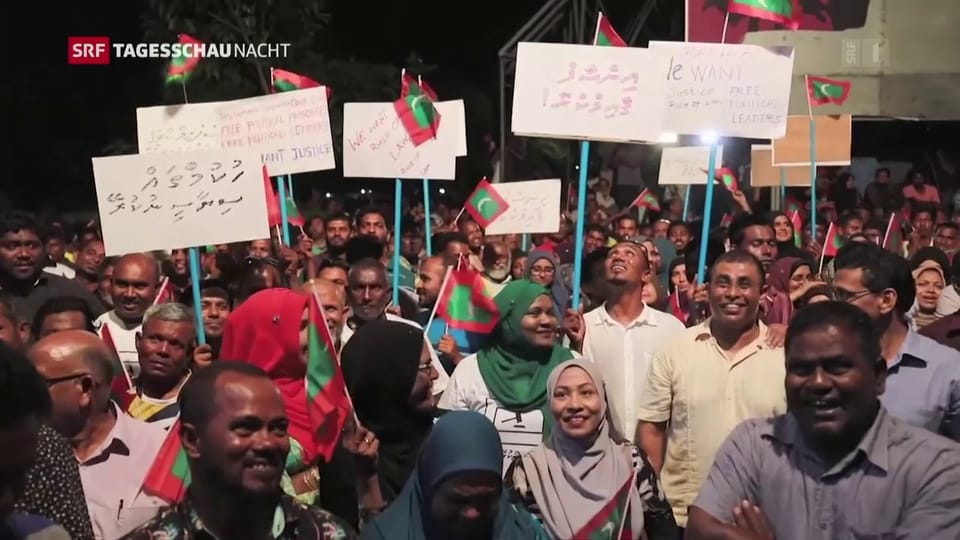 Ausnahmezustand auf den Malediven