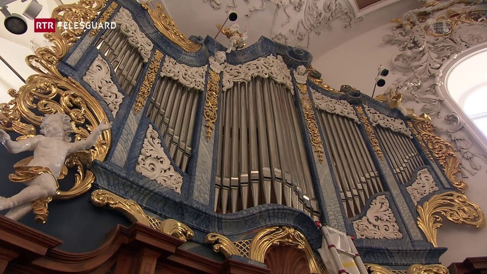 Orgla da la baselgia claustrala a Mustér è restaurada