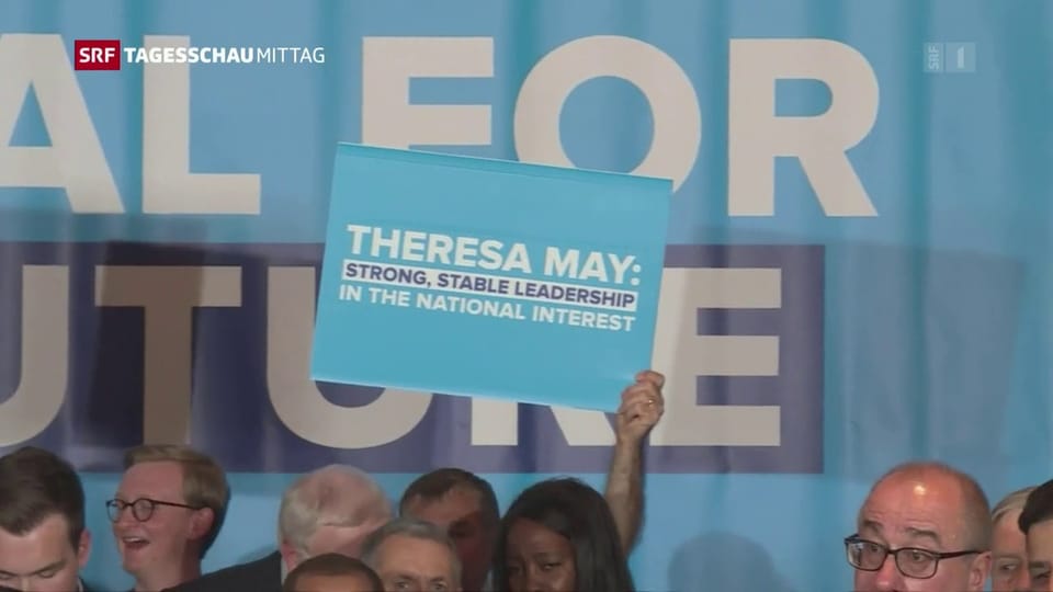 Theresa May bangt bei Wahlen