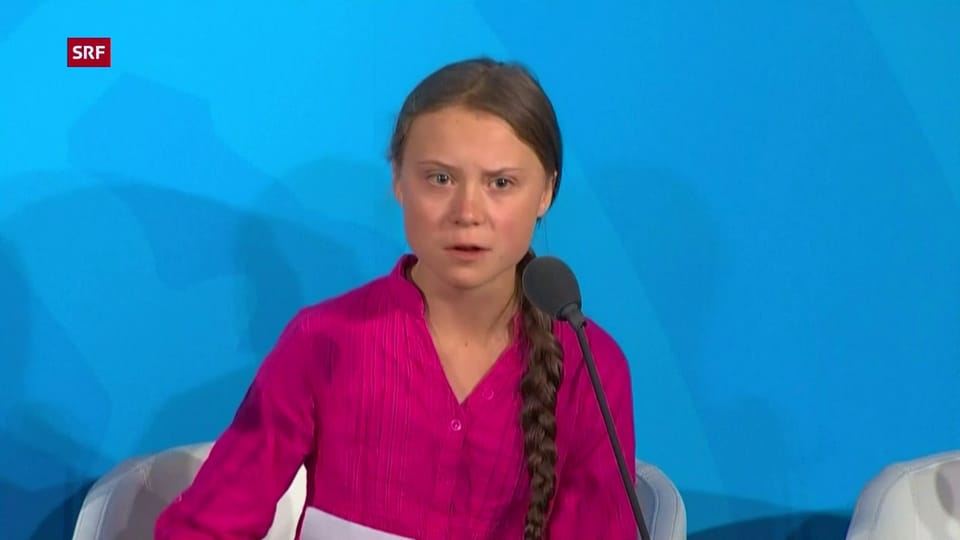 Aus dem Archiv: Greta Thunberg redet den Mächtigen ins Gewissen
