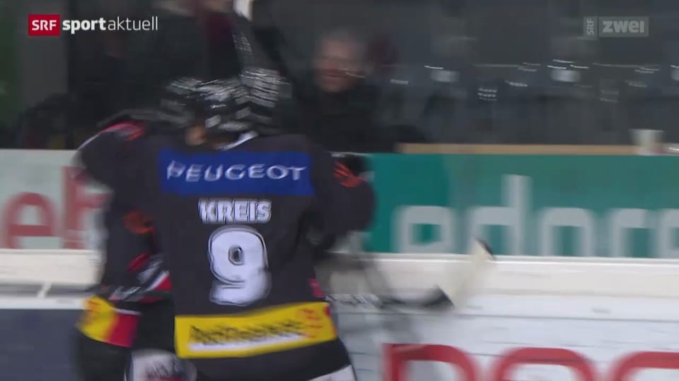 Eishockey: Bern - Lugano