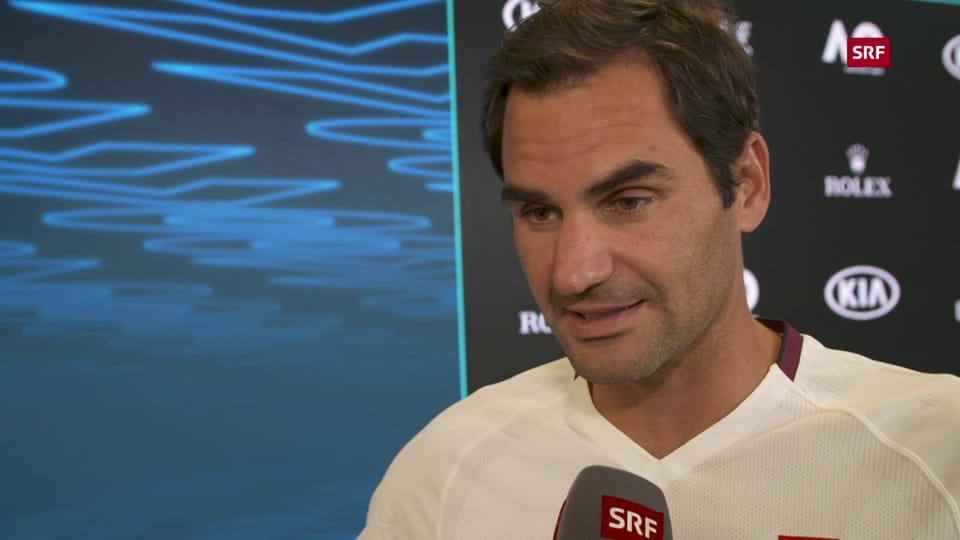 Federer: «Schön zu sehen, wie sich mein Team über den Sieg freut»