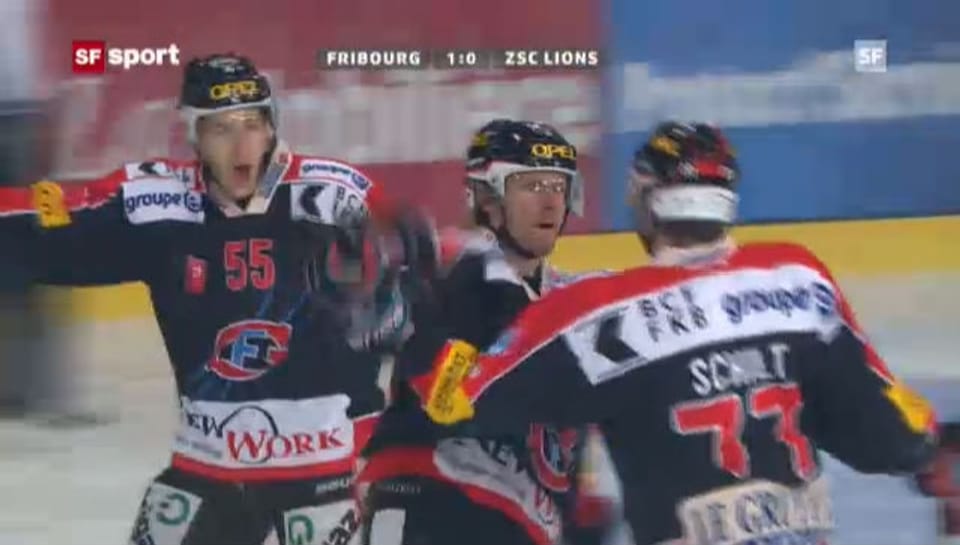 Eishockey: Fribourg-ZSC Lions