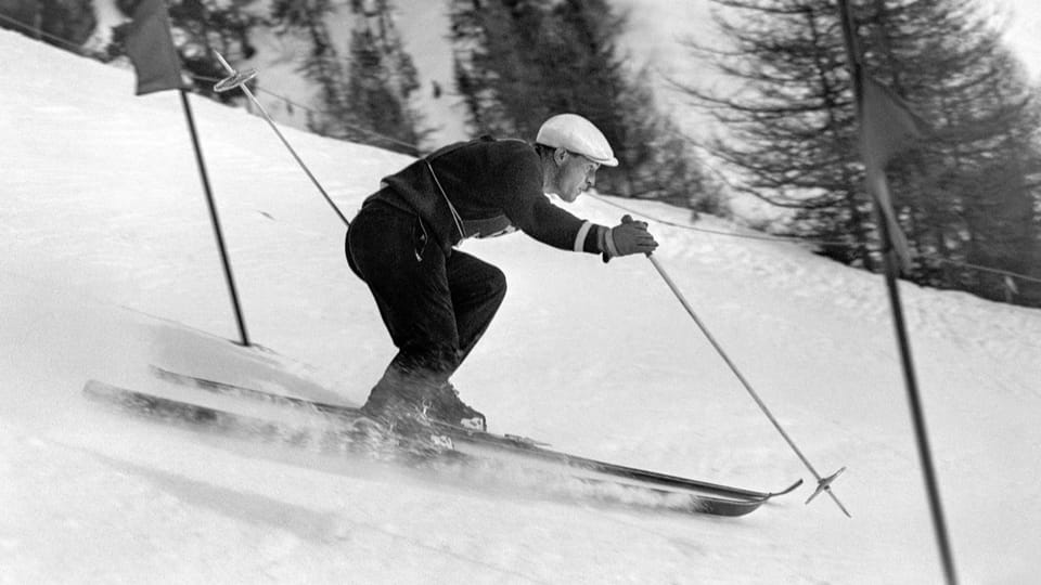 In Gedenken an die jung verstorbene Schweizer Skilegende Edy Reinalter