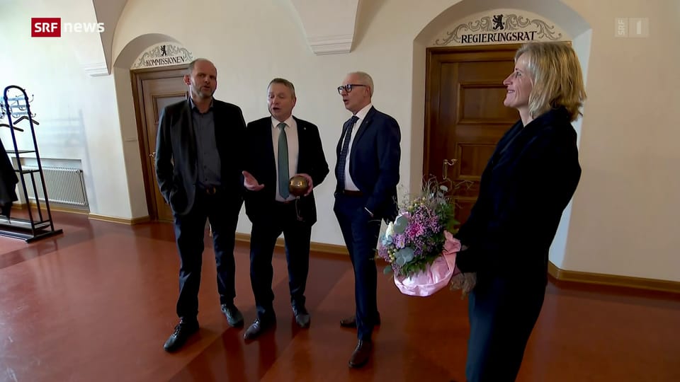 Katrin Alder mit Glanzresultat in die Regierung gewählt Katrin Alder mit Glanzresultat in die Regierung gewählt