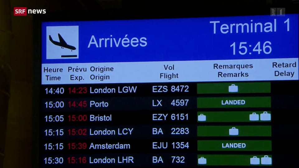 Zahlreiche Länder stoppen Flüge aus Grossbritannien