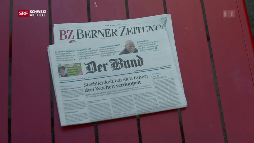 Archiv: Tamedia legt die Redaktionen von Berner Zeitung und Bund zusammen