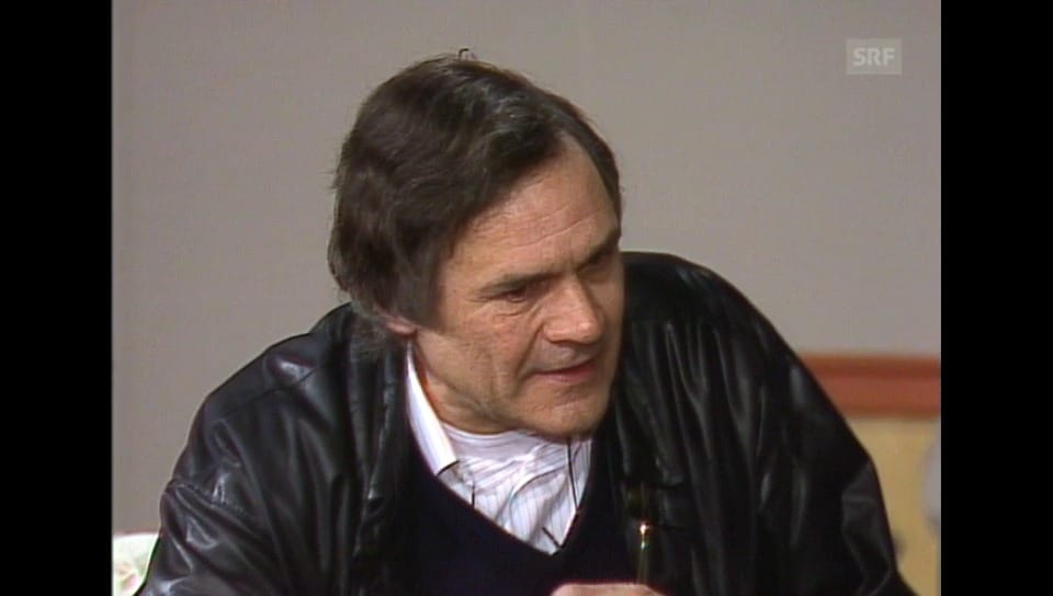 Aus dem Archiv: Reinhardt Stumm in der Sendung Schauplatz (17.05.1985)