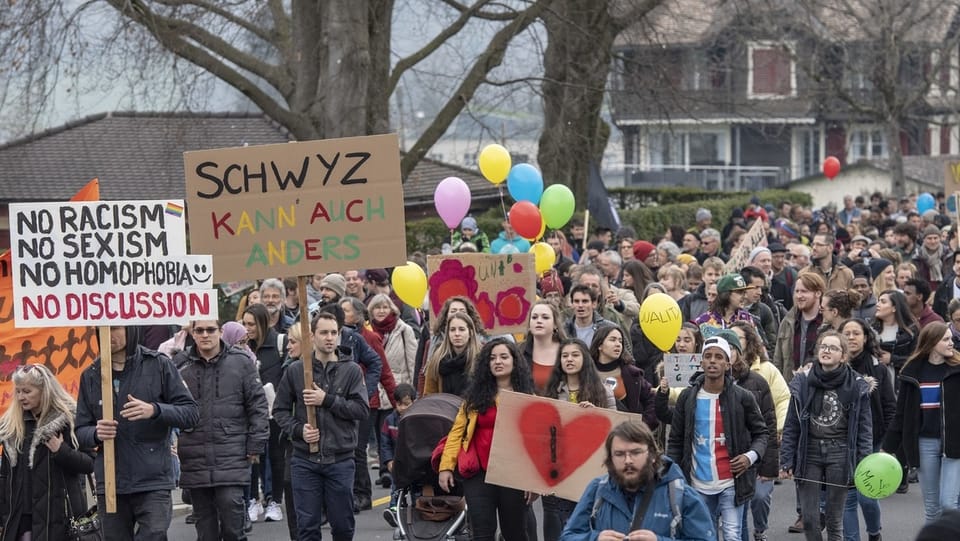 Bündnis Buntes Schwyz:«Rechtsextremismus muss thematiert werden.»