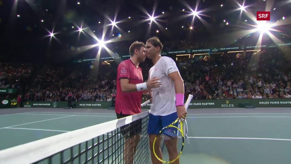 Die Live-Highlights bei Wawrinka - Nadal