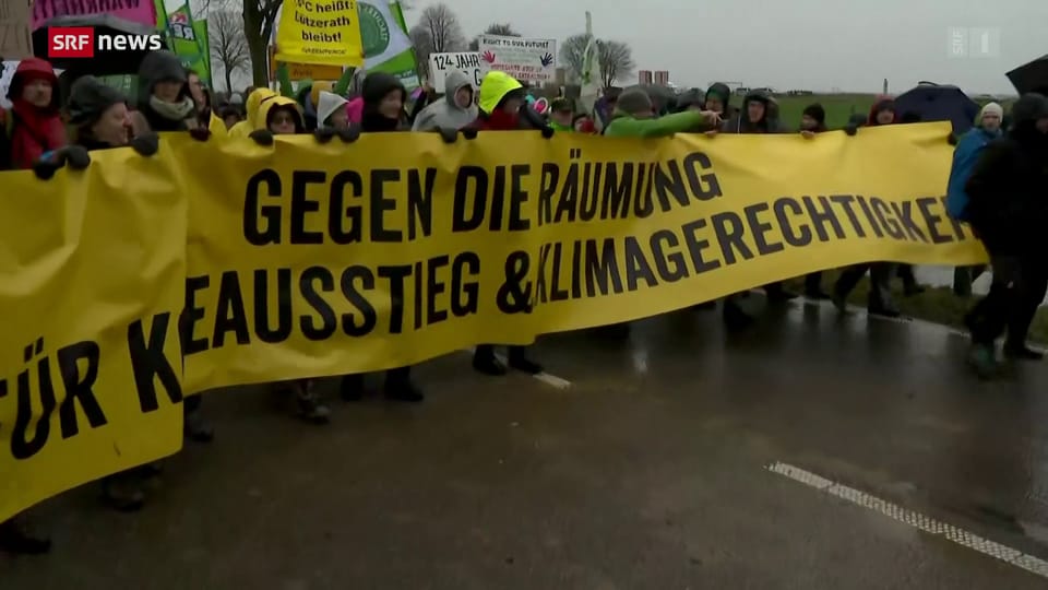 Archiv: Klima-Demonstration bei Lützerath eskaliert