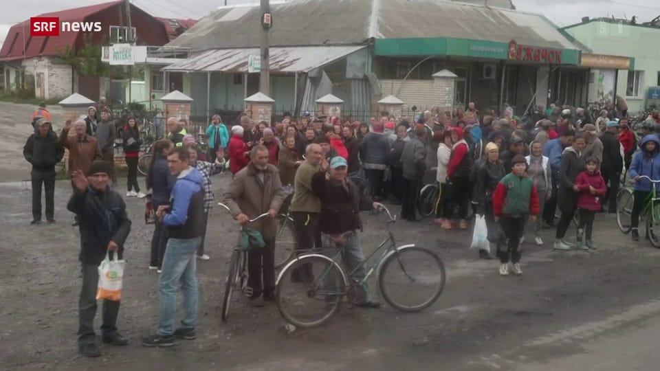 Archiv: Ukrainische Truppen befreien Städte und Dörfer