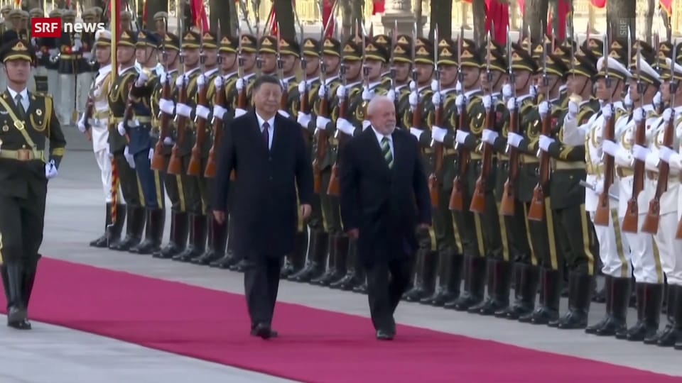 Lula da Silva trifft Xi Jinping in Peking
