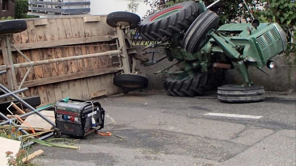 Traktor-Unfall in Wohlen: Fahrer verurteilt