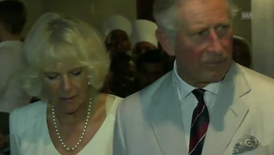 Prinz Charles feiert in Sri Lanka