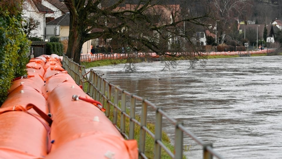 Martin Tschannen zur Hochwasser-Situation im Aargau