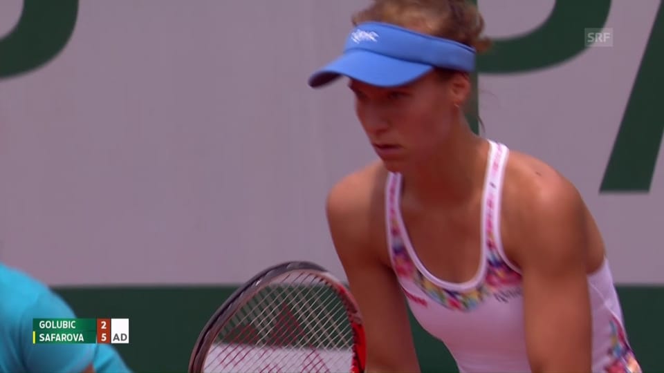 Golubic unterliegt Safarova