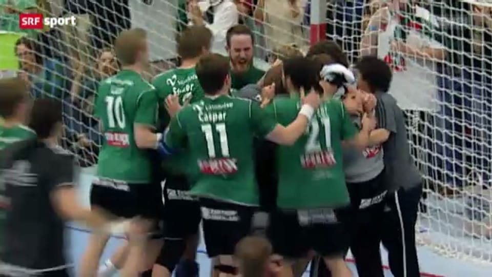 Handball: Wacker Thun - Kadetten Schaffhausen, Spiel 5