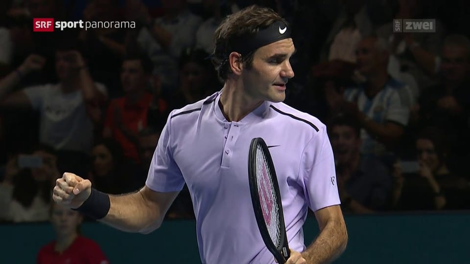 Federer holt gegen Del Potro seinen 8. Titel