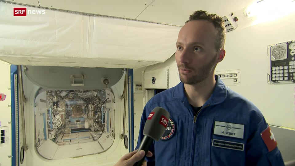 FOKUS: Marco Sieber beim Astronauten-Training