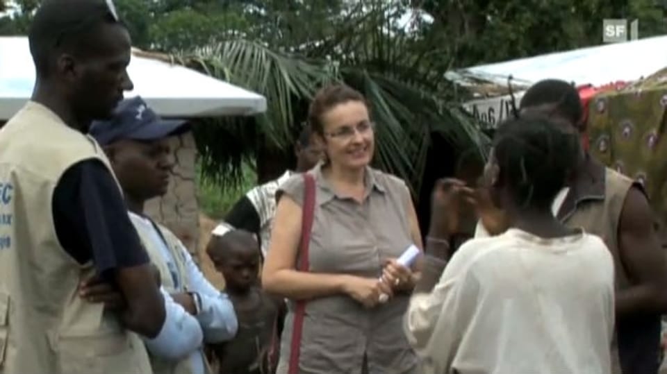 UNO-Hilfe-Leiterin Monika Brülhart im Kongo (Rundschau,23.6.2012)
