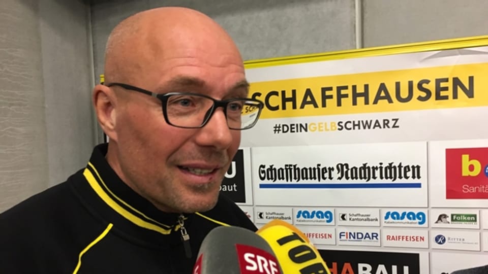 Freut sich wahnsinnig, wieder in Schaffhausen zu sein: Der alte und neue Trainer Jürgen Seeberger