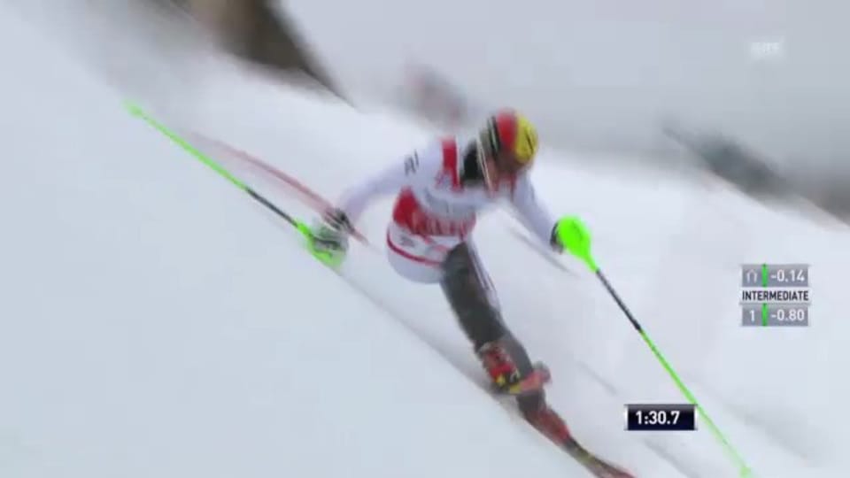 Ski: 2. Lauf Marcel Hirscher («sportlive»)