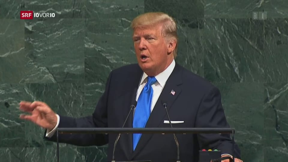 Trumps Rede vor der UNO