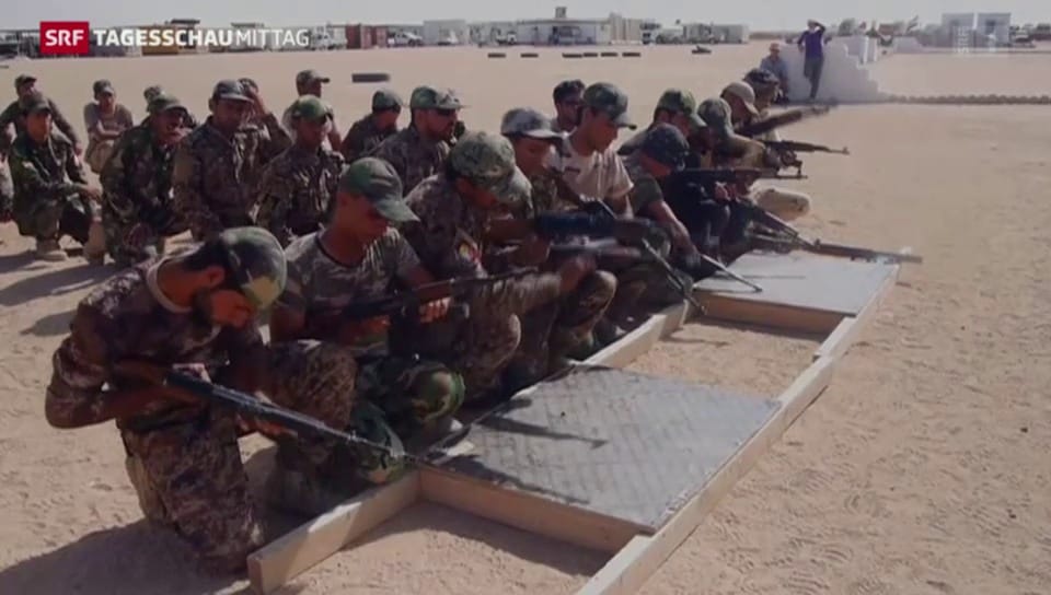 Irakische Armee rüstet sich zur Verteidigung