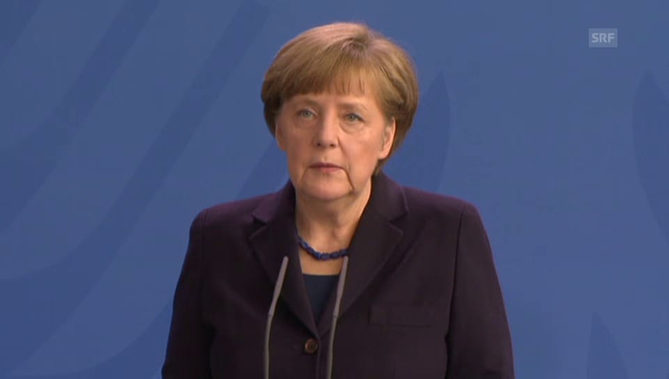 Merkel: «Das Leid der Familien ist jetzt unermesslich»
