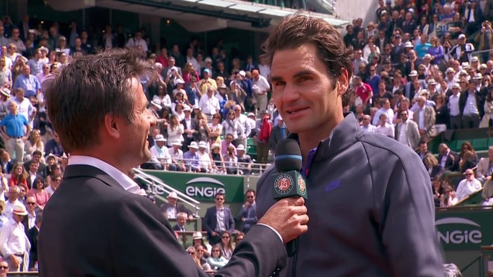 Federer: «Schönes Wetter, volles Stadion - was willst du mehr?»