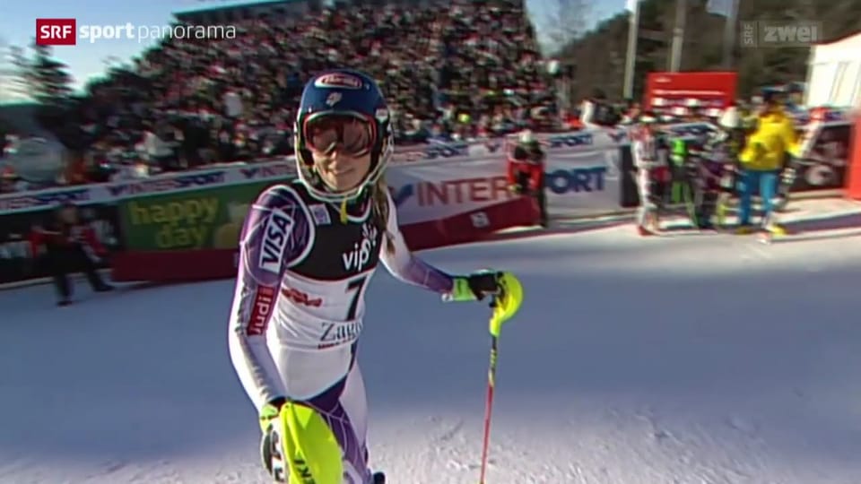 Zusammenfassung Frauen-Slalom in Zagreb