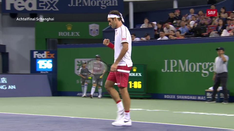 Federer dosta ina balla da set