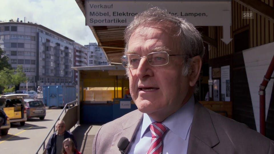 Willi Vollenweider, Zug: «Das bisherige Verhalten der SBB Immobilien war ganz klar Gewinnmaximierung.»