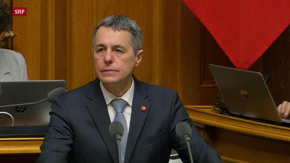 Cassis: «Andere Demokratien sollen sich auf die Schweiz verlassen können»