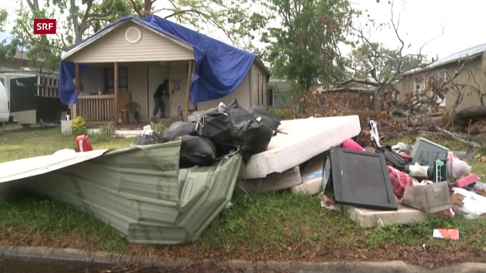 Erste Schäden durch Sturmböen und Evakuationen wegen Hurrikan «Delta»