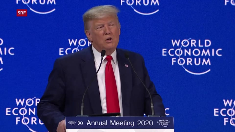 Trumps Rede am WEF: «Der amerikanische Traum ist zurück»
